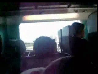 In the back of a awtobus getting an awesome agzyňa almak video