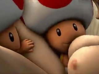 Princess Peach sex video