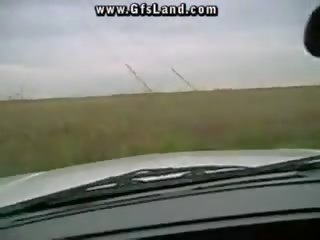 Pussy Touching on Car