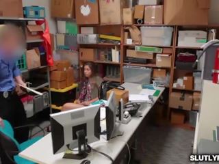 LP Officer ravaging on Shane Blairs tight pussy