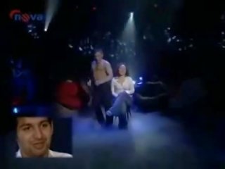 Стриппер одягнена жінка голий чоловік від телебачення nova кіно чоловік годинник wi
