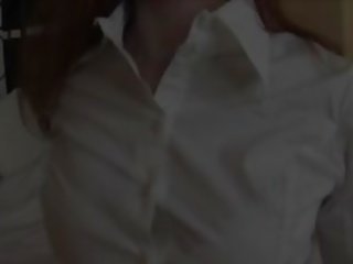 매우 기쁜 여신 이다 펌핑 그녀의 호리는 삭발 비버