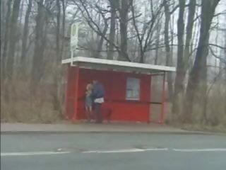 Fucking a bitch outdoors