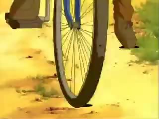 Animated iki adam sikiş in the wood