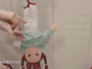 훌륭한 딜도 항문의 더러운 클립 와 로프 속박, 지배, 사디즘, 마조히즘 선생
