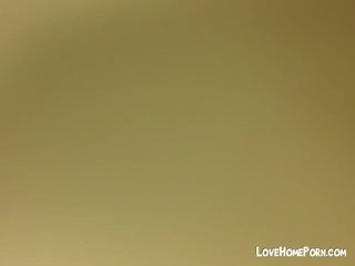 Young Asian young woman Gets Hard dick