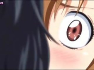 Napakahusay anime babaeng lobo ay nagbibigay sa pagsubo ng titi
