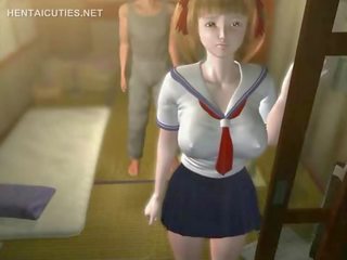Uly emjekli anime hottie sordyrmak on manhood