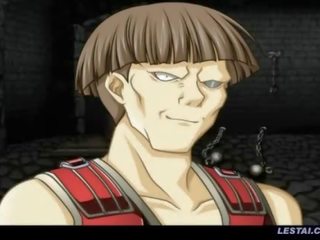 Red head forcefully takes a massive gotak