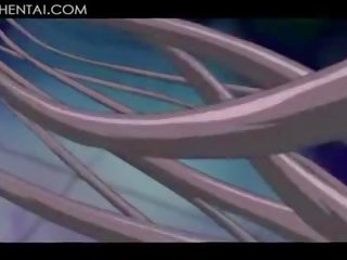 Hentai Teens Held As xxx movie Slaves Get Fucked By Large Tentacles