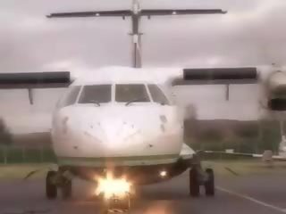Excellent air hostess sordyrmak pilots big putz