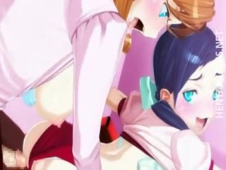 Hentai cookie gets erotic boobs fucked