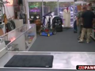 Kuuban maly fucked in pawn shop