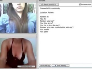 Poland lassie on chatroulette