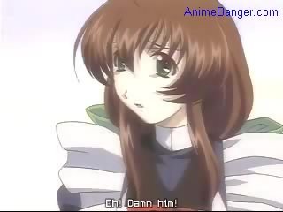 Rinnakas damsel saamine tema tussu perses sisse a sperma kuni juuksed sisse a vann