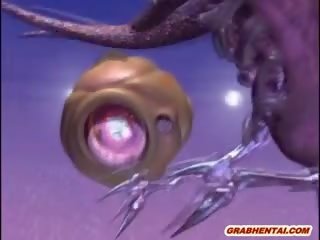 3d 無盡 得到 ant 怪物 性交