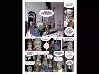 Classic alluring sexual bondage comic