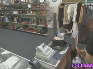 Evelyn A enchanting Latina Stewardess In Need Of Money
