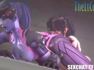 Overwatch sfm the ļoti labākais widowmaker sekss