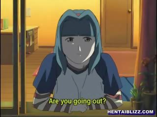 Roped Hentai darling Hard Poking In The Library Room