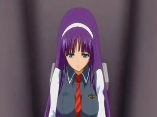 Libidinous manga model masturbation to orgazm