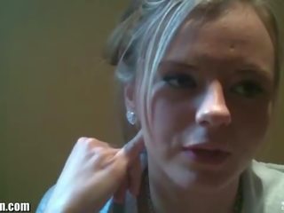 Glorious blondinke bree olson pribil težko