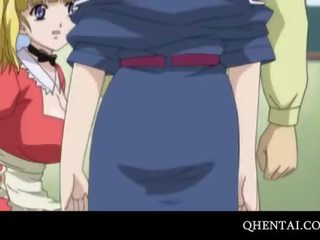Hentai maids v prdeli v turns v trojice