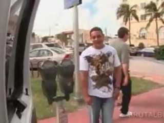 Amateur Hoe Serving Monster prick In The x rated clip Bus