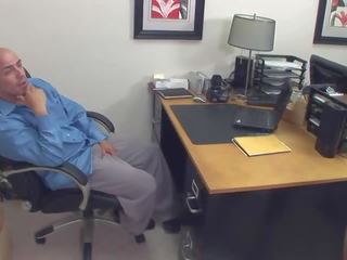 X rated film mov in office casting