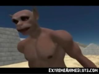 3d uly emjekli perizada banged by ogres!