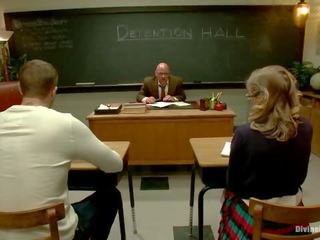 Bratty Princess Penny Cuckolds Her Teacher In Front Of The Class