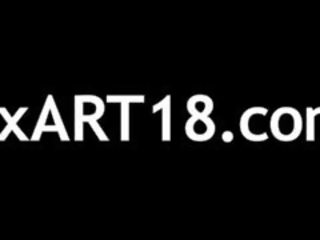 Titty Art x rated clip In The Backstage