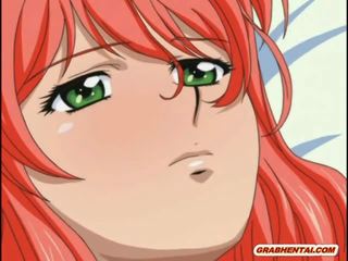 Rdečelaske hentai dobi squeezed in polizala ji bigboobs