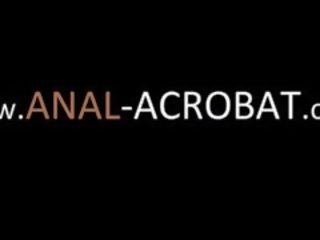 Acrobat wibrator and fist in her asshole