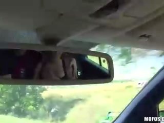 Damn oversexed couple gets pulled over in the country