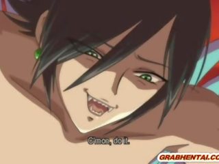 Hentai babe gets fucked by a freaking giant monster