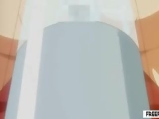 Kejiret hentai lady sucks shemales hard johnson and gets enema