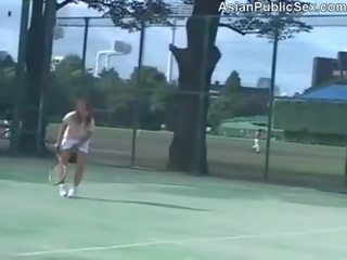 Asian Tennis Court Public adult movie