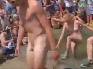 Danish blokes + Women Run Nude = Roskilde Festival 2010