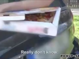 Pitsa delivery sweetheart liliane fucked with her customer