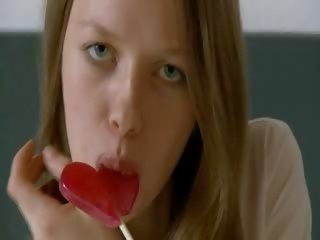 Amazing extraordinary gaunt girlfriend in white socks