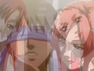 Slutty anime enchantress seducing ýaşlar gyzlaň söýgülisi for 3 adam