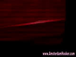Hungry Blond slut in Limo