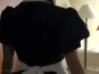 Smashing charming uly emjekli uk aziýaly gyz n äýnek solo