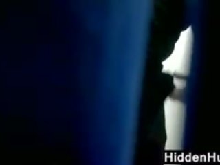 Lassie Watched Changing In A Dressing Room