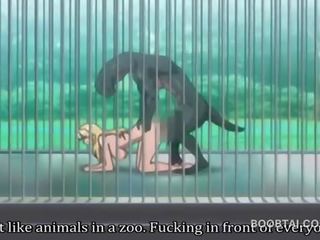 Busty anime sweetheart cunt nailed hard by monster