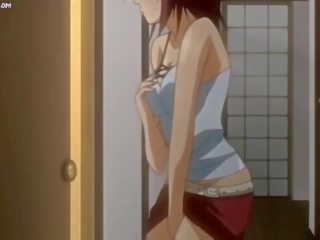 Anime paní dostane a množství na jizzload