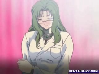 Captivant dessin animé avec bigtits pose et superbe baise