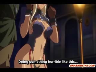 Chained Hentai Ghetto With Bigboobs Brutally Monster Fucked