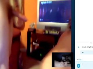 Marvellous exceptional couple on chatroulette! Part 2 On skype!
